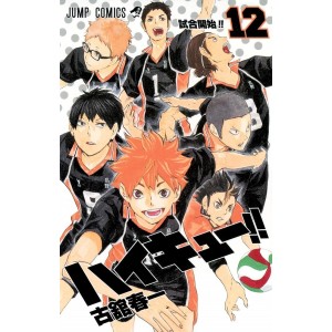 HAIKYUU!! vol. 12 - Edição Japonesa